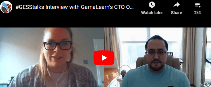 #GESStalks Interview with GamaLearn's CTO Omar Rizk - YouTube