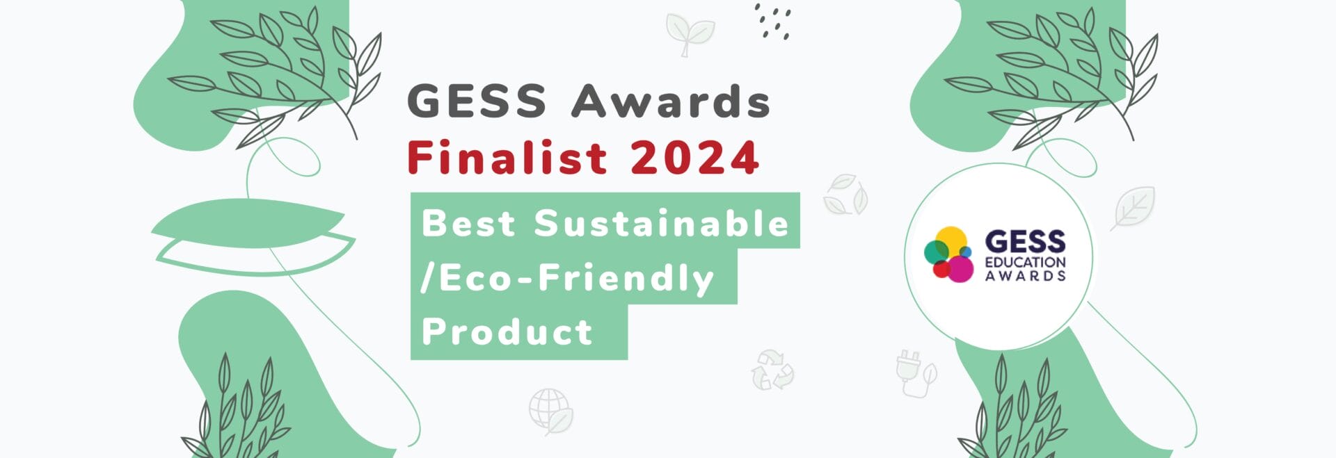 SwiftAssess is a finalist in the Best Sustainable/Eco-Friendly Product category at the 2024 GESS Dubai Awards